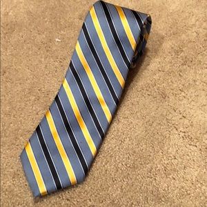 Stafford Essentials Blue/Yellow Neck Tie